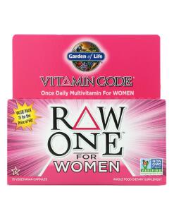 Vitamin Code RAW ONE for Women - 75 vcaps