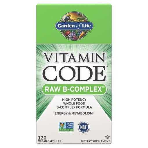 Vitamin Code Raw B-Complex - 120 vegan caps