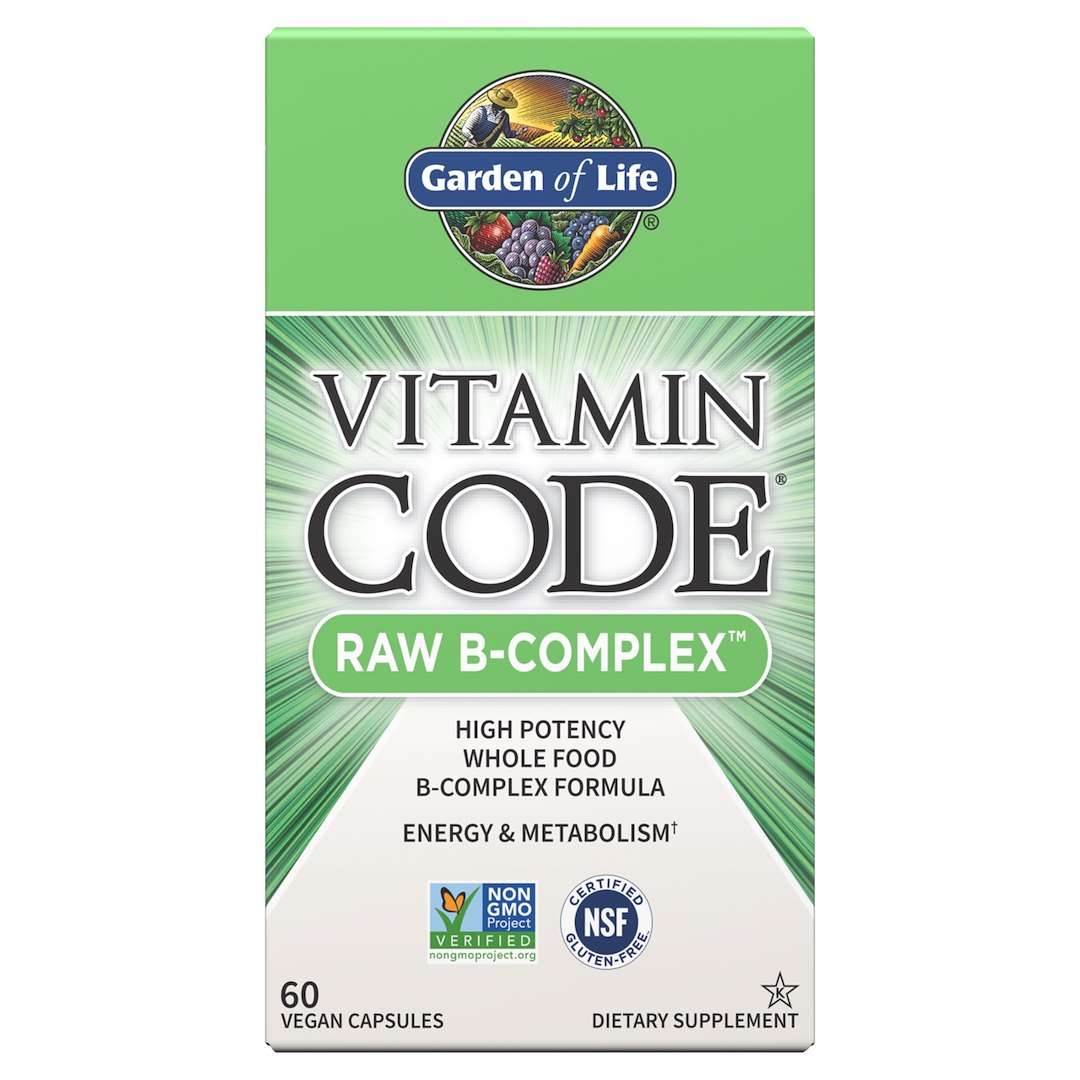 Garden of Life - Vitamin Code Raw B-Komplex, 60 vegankapslar | Vitaminer och MineralerHälsa och välbefinnandeMultivitaminerB-vitaminHälsokostProbiotikaEnzymerBiohacking | Apoteka