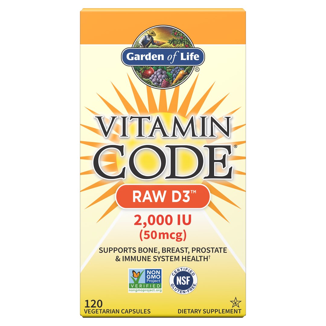 Garden of Life - Vitamin Code Raw D3, 2000 IE - 120 kapslar | Vitaminer och MineralerHälsa och välbefinnandeMultivitaminerD-vitaminHälsokostNordisk vitalitetBiohacking | Apoteka
