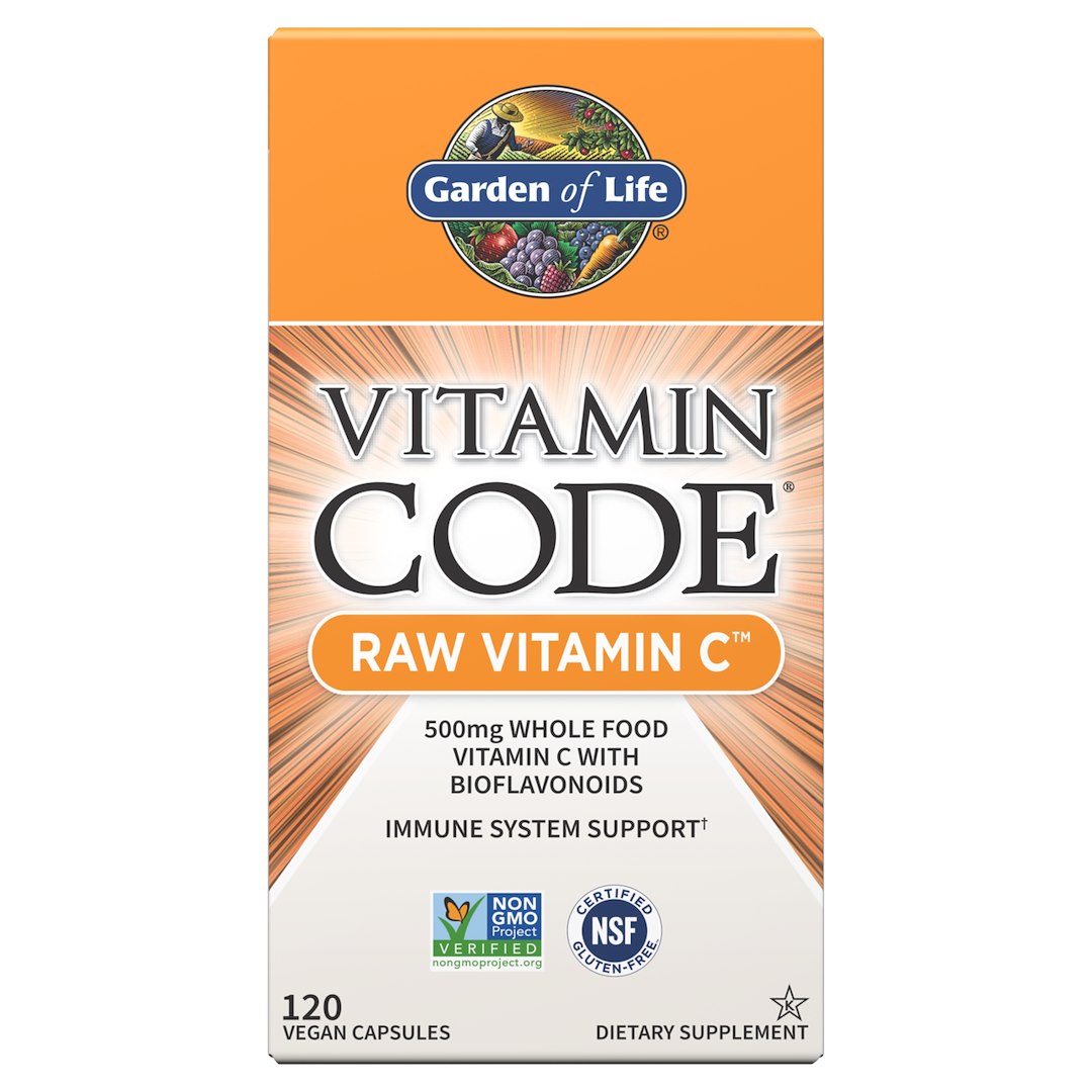 Garden of Life - Vitamin Code Raw Vitamin C, 120 vegankapslar | Vitaminer och MineralerVeganska produkterHälsa och välbefinnandeHälsokostNordisk vitalitetVitamin C | Apoteka