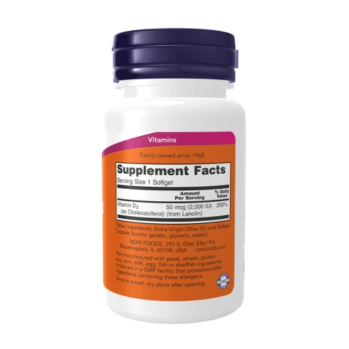 2000 IU - 30 softgels