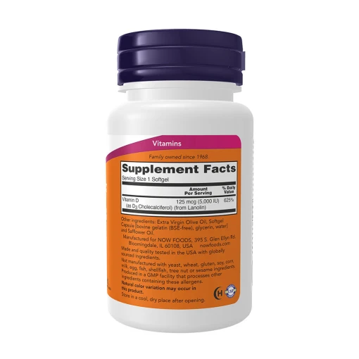 5000 IU - 240 softgels