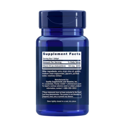 5000IU - 60 softgels