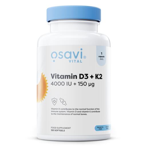 Vitamin D3 + K2