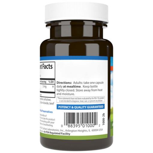 Carlson Labs - Vitamin K2 MK-4, 5 mg, 60 kapslar - Bild 4