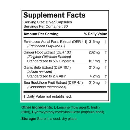 Vitamin360 - Immune Support, 60 vegkapslar - Bild 2