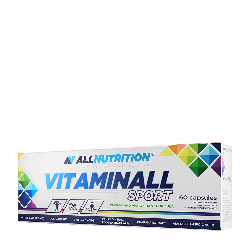 Allnutrition - Vitaminall Sport, 60 kapslar | Vitaminer och MineralerHälsa och välbefinnandeHälsokost | Apoteka