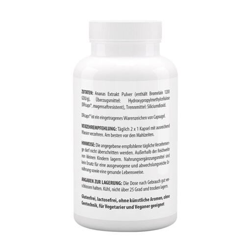 Vitaworld - Bromelain 500 mg, 100 kapslar - Bild 3