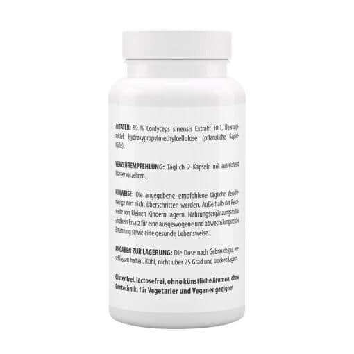 Vitaworld - Cordycepsextrakt CS4, 500 mg (100 kapslar) - Bild 3