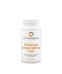 Vitaworld Cordyceps extract 500 mg CS4 (100 Capsules)