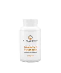 Vitaworld Cranberry + D-Mannose (90 Capsules)