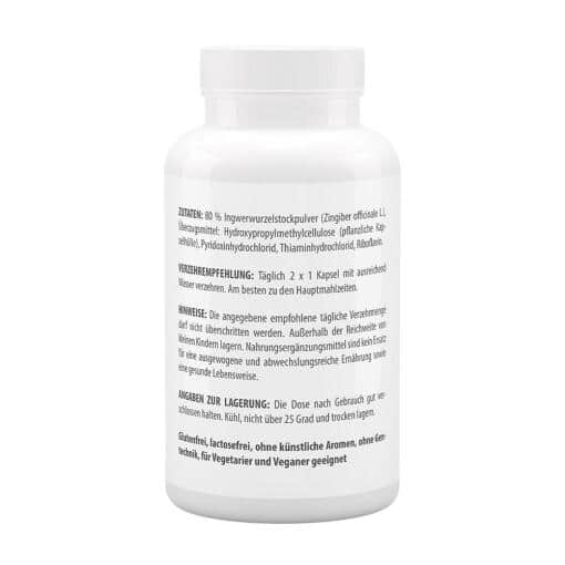 Vitaworld - Ingefära 500 mg, 120 kapslar - Bild 3