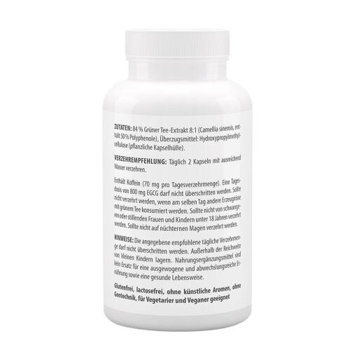 Vitaworld - Grönt Te Extrakt, 500 mg, 120 Kapslar - Bild 3