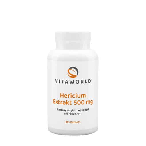 Vitaworld Hericium Extract 500 mg (100 Capsules)