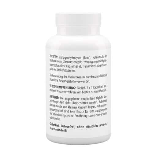 Vitaworld - Hyaluronsyra 100 + Kollagen 400, 120 kapslar - Bild 3