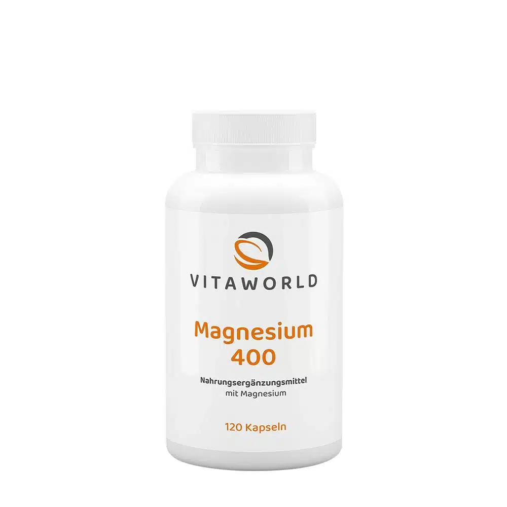Vitaworld - Magnesium 400, 120 kapslar | HälsokostMagnesium | Apoteka