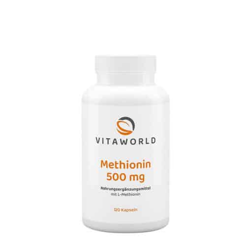 Vitaworld Methionine 500 mg (120 Capsules)