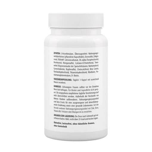 Vitaworld - Multiplex A-Z Utan Vitamin K, 120 Kapslar - Bild 3