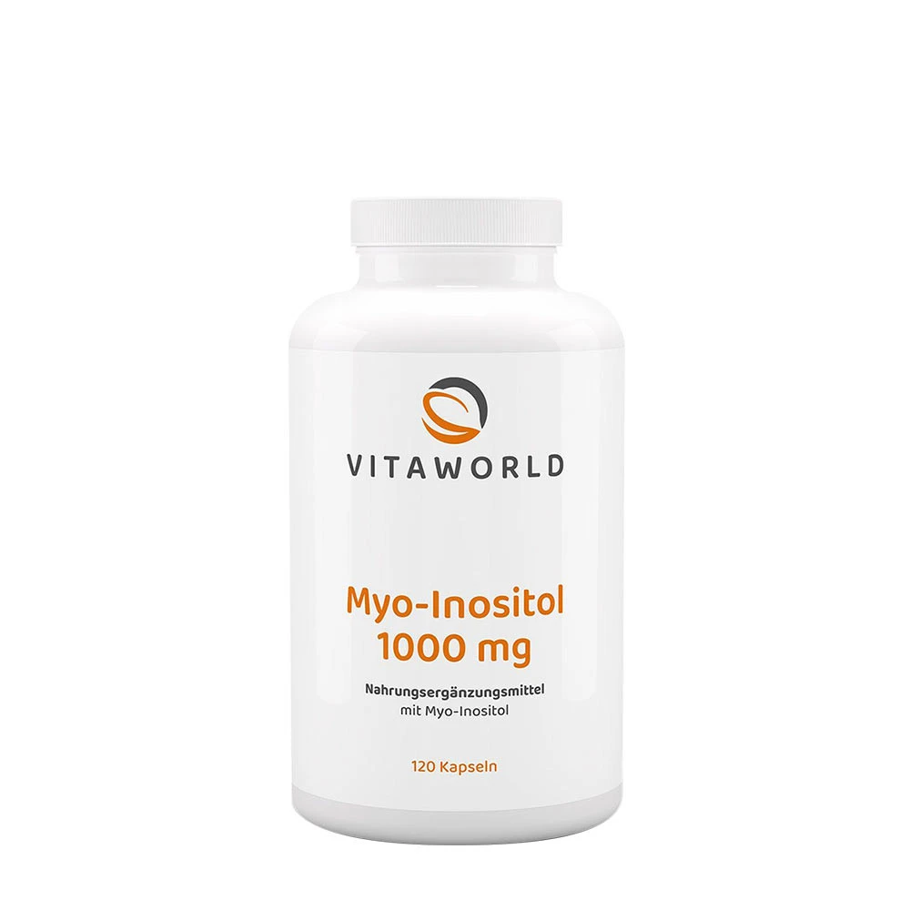 Vitaworld - Myo-Inositol, 1000 mg, 120 kapslar | Hälsa och välbefinnandeHälsokost | Apoteka