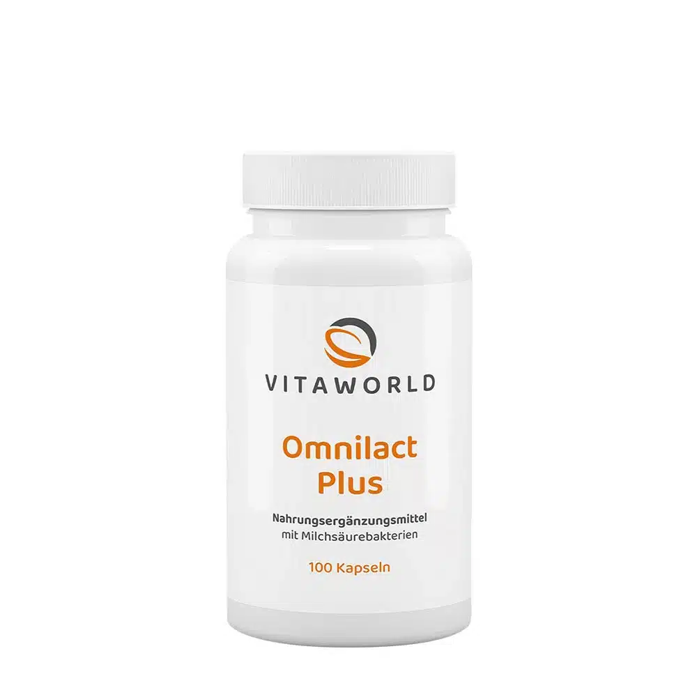 Vitaworld - Omnilact Plus, 100 kapslar | HälsokostMatsmältningshälsaProbiotika | Apoteka