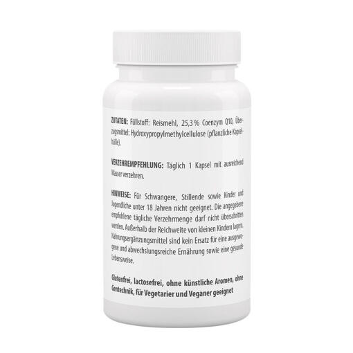 Vitaworld - Q10 100 mg Ubichinon, 100 kapslar - Bild 3