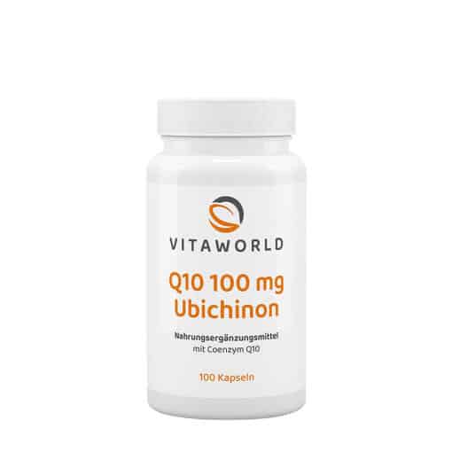 Vitaworld Q10 100 mg Ubichinon (100 Capsules)