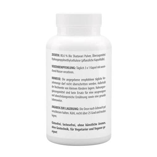 Vitaworld - Shatavari Ekologisk, 500 mg, 180 Kapslar - Bild 3