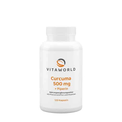 Vitaworld Turmeric 500 mg (120 Capsules)