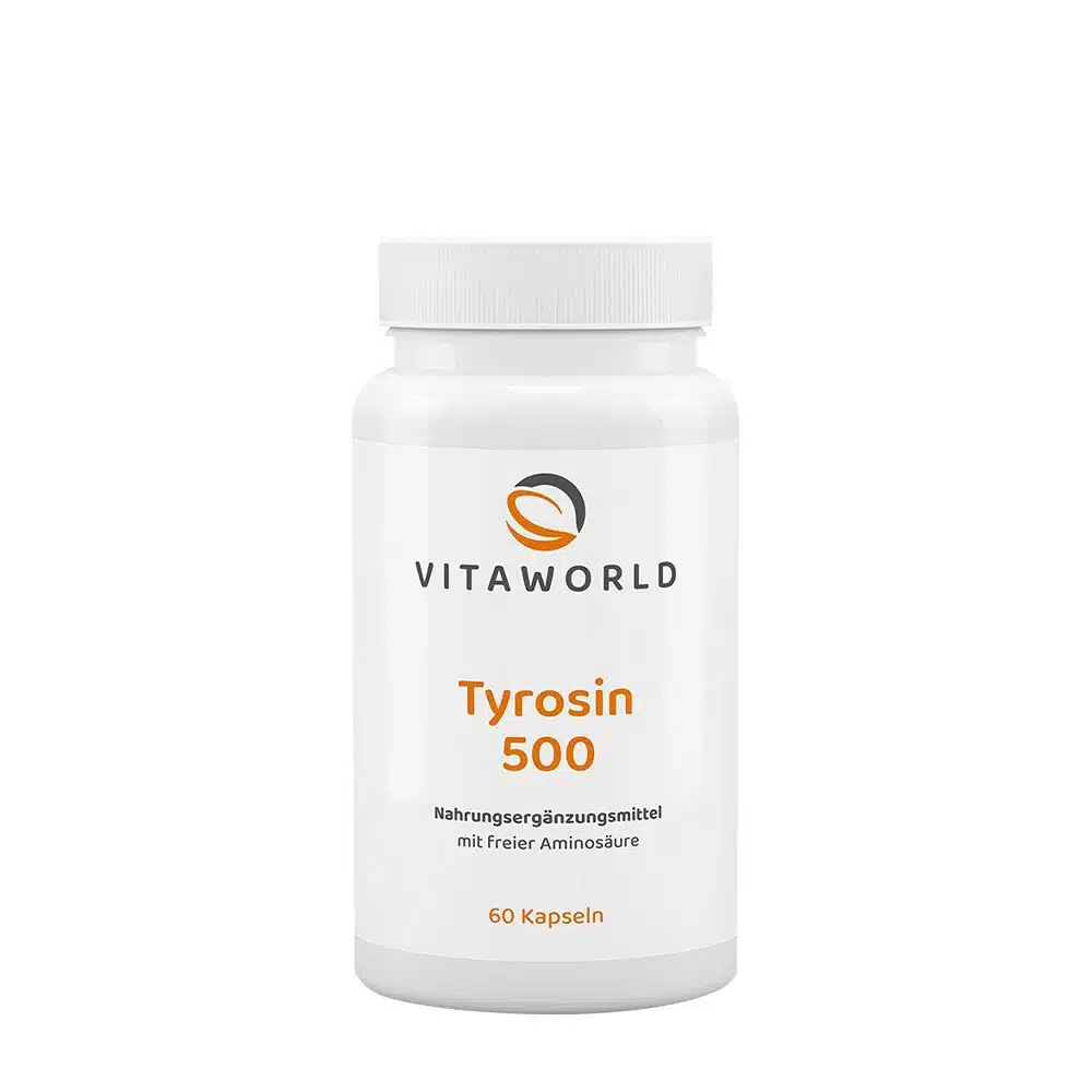 Vitaworld - Tyrosin, 500 mg, 60 kapslar | HälsokostL-tyrosin | Apoteka