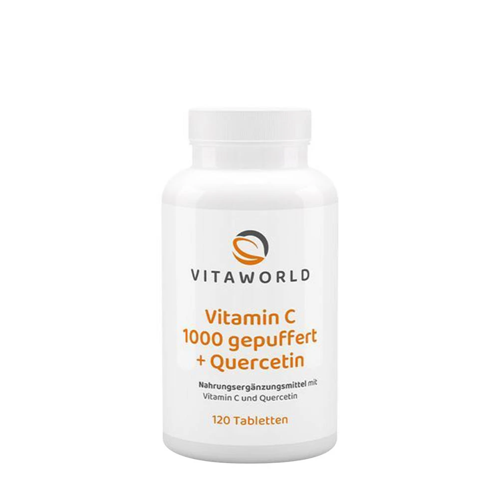 Vitaworld Vitamin C 1000 Buffered + Quercetin (120 Tablets)