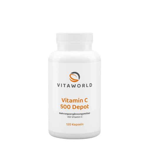 Vitaworld Vitamin C 500 Depot (120 Capsules)