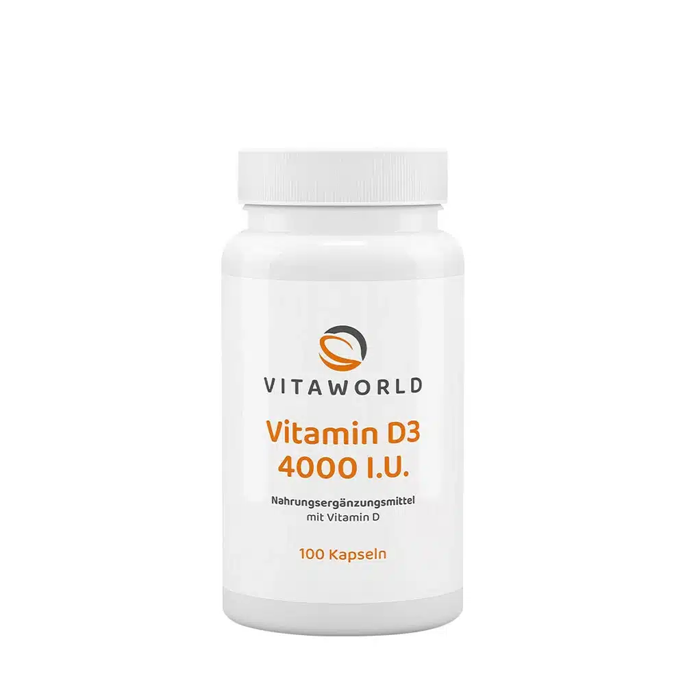 Vitaworld - Vitamin D3 4000 IE, 100 kapslar | Vitaminer och MineralerD-vitaminHälsokost | Apoteka