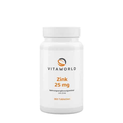 Vitaworld Zinc 25 mg (365 tablets)