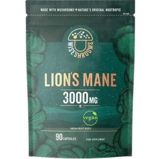 WISESHROOMS Lion's Mane (90 caps)