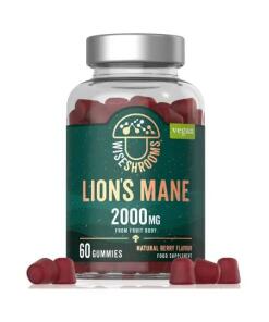 WISESHROOMS Lion's Mane Gummies (60 gummies)