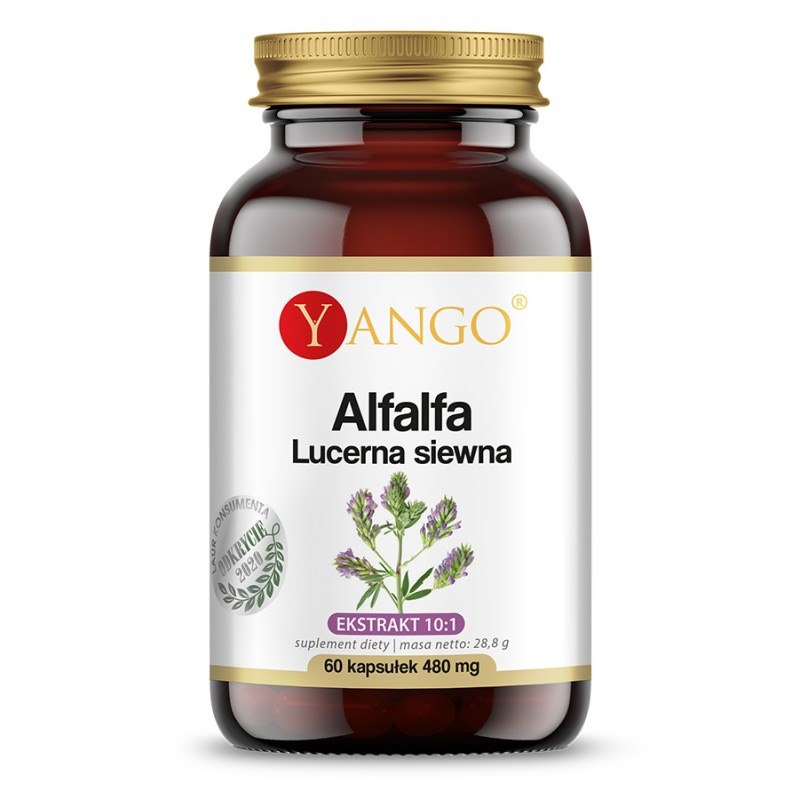 Yango - Alfalfa, 60 kapslar | Vitaminer och MineralerÖrter och växtbaserade preparat | Apoteka