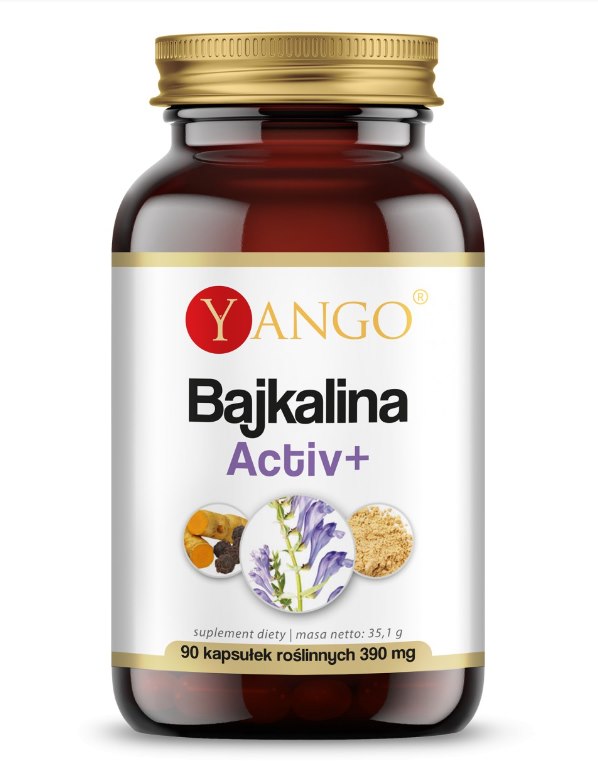 Yango - Baikalina Activ+, 90 kapslar | Vitaminer och MineralerMatsmältningshälsa | Apoteka