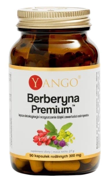 Yango - Berberine Premium, 90 kapslar | Vitaminer och MineralerÖrter och växtbaserade preparat | Apoteka