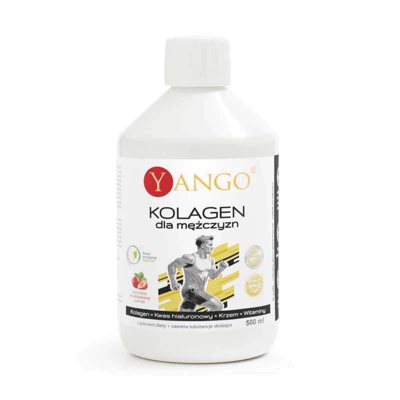 Yango - Kollagen för män, 500 ml | Vitaminer och MineralerHälsa och välbefinnandeKollagen | Apoteka