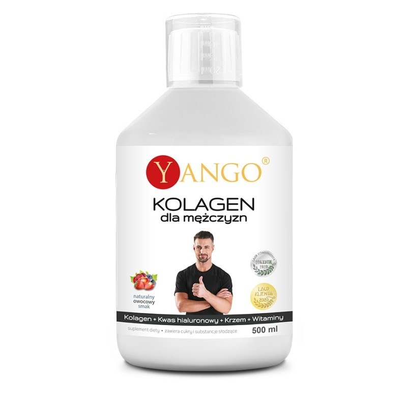 Yango - Kollagen för män, 500 ml | Vitaminer och MineralerHälsa och välbefinnandeKollagen | Apoteka