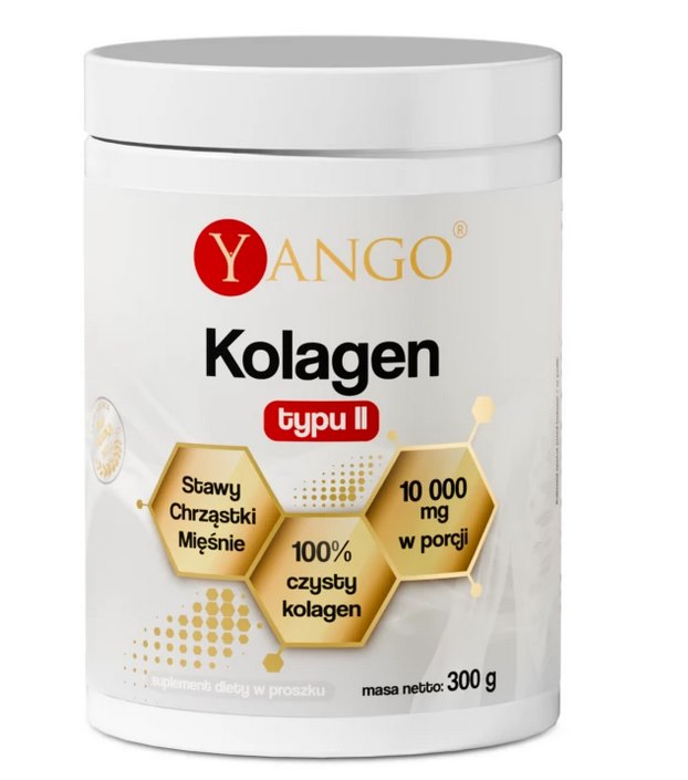 Yango - Kollagen Typ II, 300 g | Vitaminer och MineralerHälsa och välbefinnandeKollagen | Apoteka