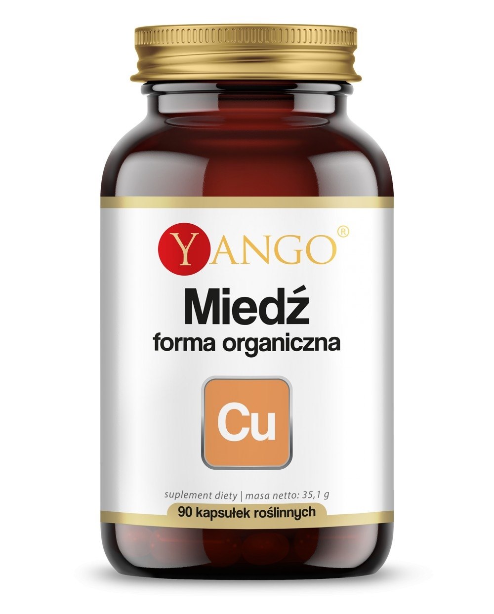 YANGO Copper - Organic form (90 caps)