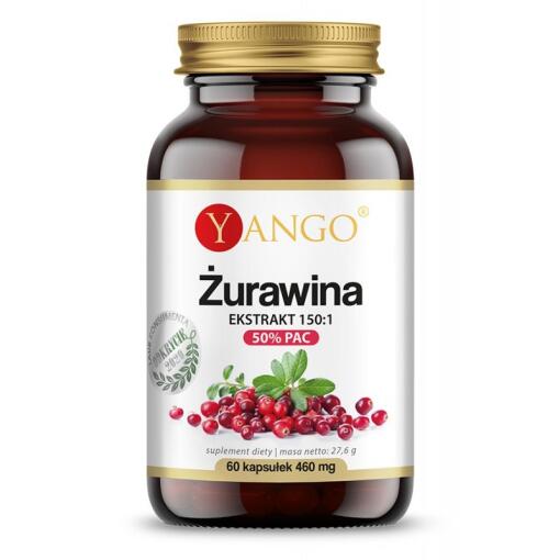 YANGO Cranberry - 50% proanthocyanidins - extract 150:1 (60 caps)