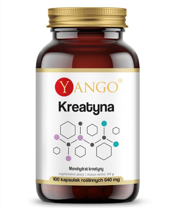 Yango - Kreatin, 100 kapslar | KreatintillskottFlytande kreatinFitness och träning | Apoteka
