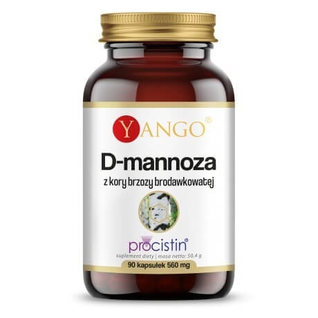 Yango - D-Mannos, 90 kapslar | Vitaminer och MineralerHälsa och välbefinnandeÖrttillskottÖrter och växtbaserade preparat | Apoteka