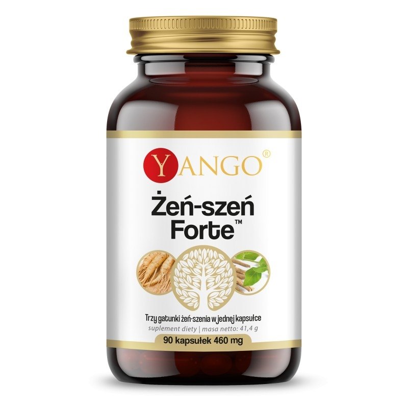 Yango - Ginseng Forte, 90 kapslar | Vitaminer och MineralerHälsa och välbefinnandeÖrttillskottGinsengÖrter och växtbaserade preparat | Apoteka