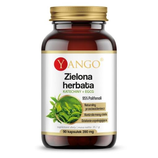 YANGO Green tea - 95% polyphenols - Catechin + EGCG (90 caps)