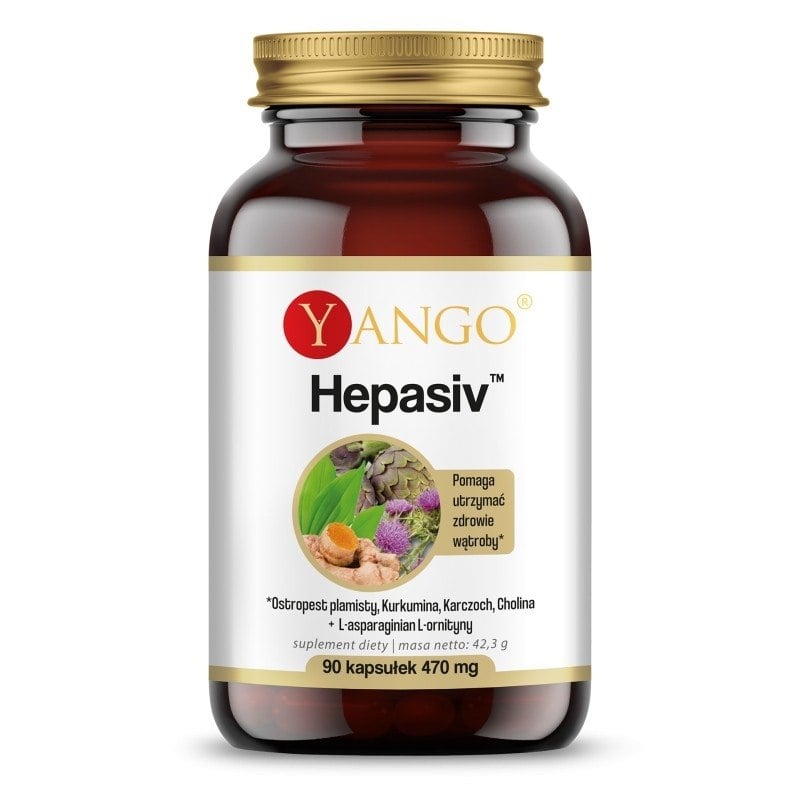 Yango - Hepasiv, 90 kapslar | Vitaminer och MineralerMjölktistelMariatistel | Apoteka
