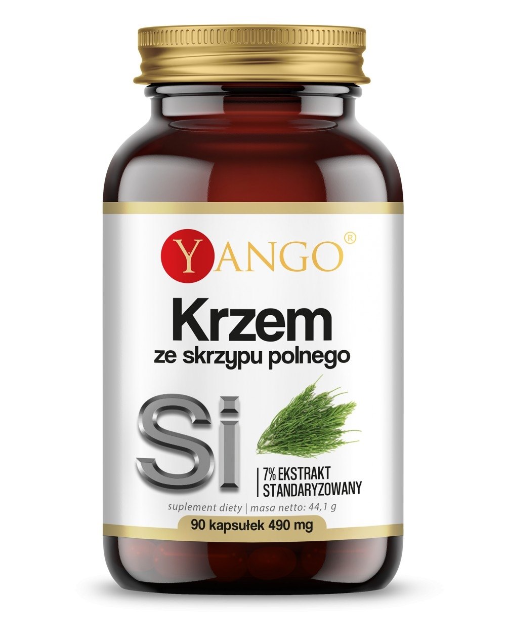 Yango - Kisel från Åkerfräken, 100 kapslar | Vitaminer och MineralerHälsa och välbefinnandeÖrttillskottÖrter och växtbaserade preparat | Apoteka